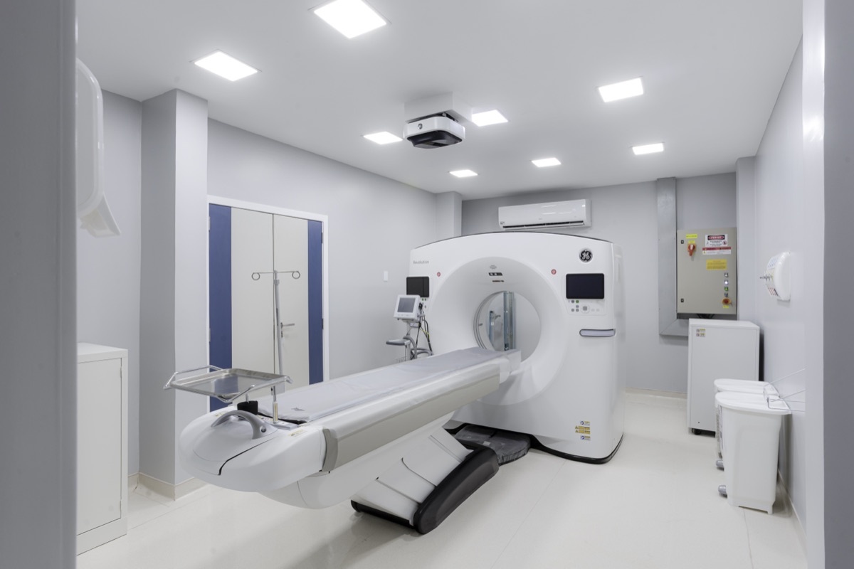 Sala de tomografia